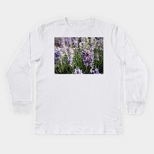 lavender Kids Long Sleeve T-Shirt